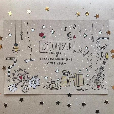 Loft Garibaldi, Garage Privato! 佩鲁贾