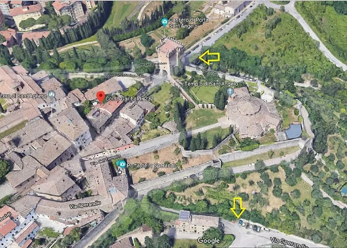 Apartament Loft Garibaldi, Garage Privato! Perugia